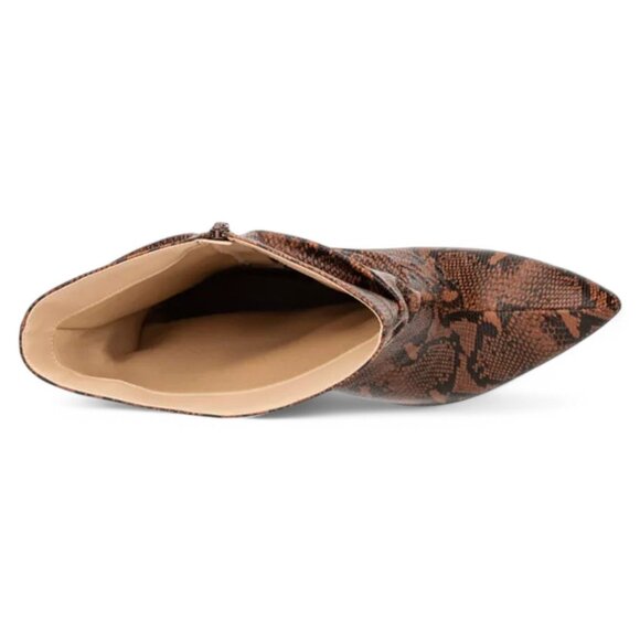 Fashion to Figure Fiona Women's Heeled Mid Calf Boots - Picture 2 of 3